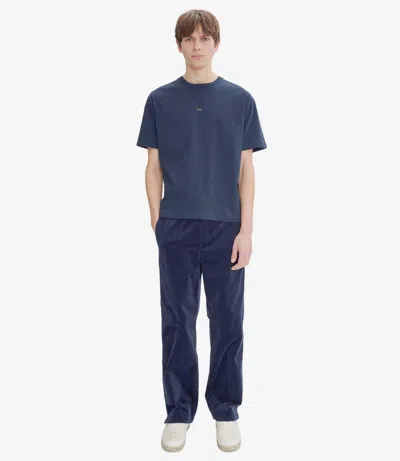 Apc Vincent Long Pants Xl Steel Blue