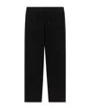 Apc Renato Pleated Wool Trousers In Black