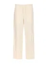Apc A.p.c. Trousers In White