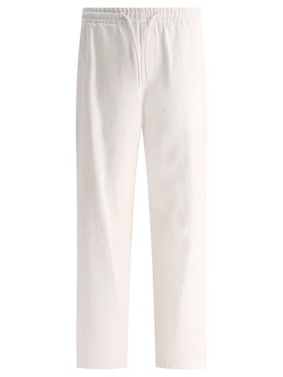Apc A.p.c. "vincent" Trousers In White