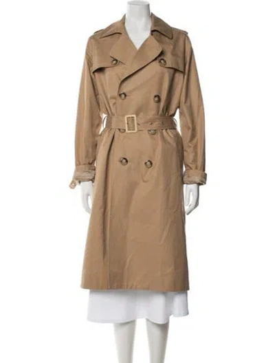 Pre-owned A.p.c. Vintage Trench Coat In Neutral
