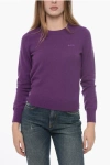 Apc A. P.c. Embroidered Virgin Wool Sweater