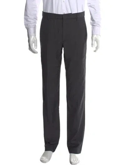 Pre-owned Apc Virgin Wool Pants In Gray