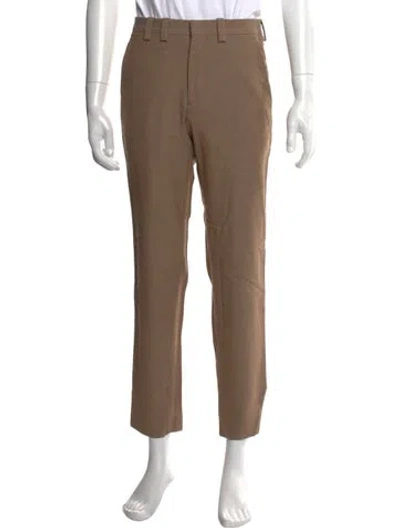 Pre-owned Apc Virgin Wool Pants In Neutral