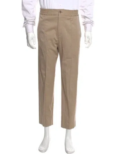 Pre-owned Apc Virgin Wool Pants In Neutral