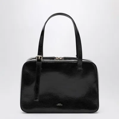 Apc A.p.c.  Virginia Black Leather Box Bag