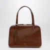 Apc A.p.c. Virginia Box Bag Coffee Color In Leather Women In Brown