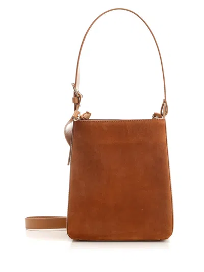 Apc Virginie Shoulder Bag In Brown