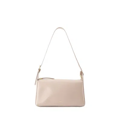 APC A.P.C. VIRGINIE BAGUETTE BAG - LEATHER - MOON GREY