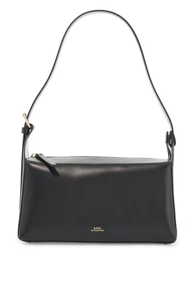 Apc A.p.c. Virginie Hobo Bag In Black