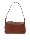 Apc A.p.c. 'virginie Baguette' Shoulder Bag In Marrón