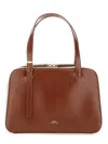 Apc Virginie Box Bag In Brown