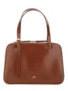 Apc Virginie Box Bag In Brown