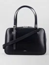 Apc A.p.c. Black Shoulder Bag With Versatile Carrying Options In Black
