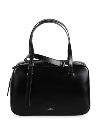 A.p.c. A. P.c. Virginie Box Bag In Black