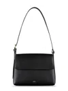 Apc Virginie Flap Leather Shoulder Bag