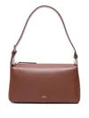 Apc A.p.c. 'virginie Baguette' Shoulder Bag In 褐色