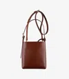Apc Virginie Small Bag One Size Hazelnut In Hazelnut