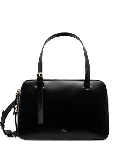 APC VIRGINIE TOP-HANDLE SHOULDER BAG