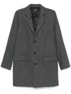 Apc Visconti Coat In Black