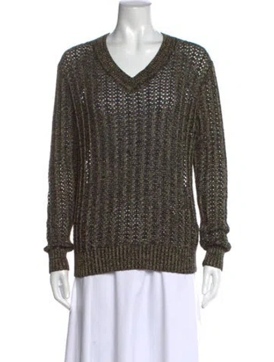 Pre-owned A.p.c. V-neck Sweater