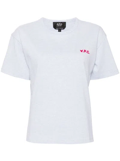 Apc Vpc Boxy T-shirt In Grey