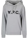 Apc Sweatshirt A.p.c. Woman Color Grey In Grey