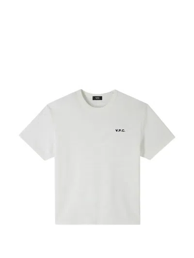A.p.c. V.p.c. Logo-print T-shirt In White