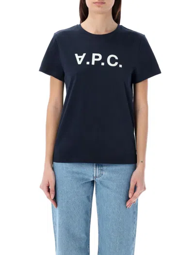 Apc A.p.c. Vpc T-shirt In Dark Navy