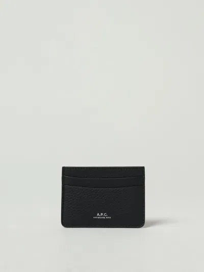 Apc Wallet A. P.c. Men Color Black