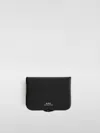 Apc Wallet A. P.c. Men Color Black In Black