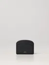 Apc Wallet A.p.c. Men Color Black In Black