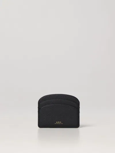 Apc Wallet A.p.c. Men Color Black
