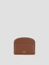 Apc Wallet A. P.c. Woman Color Brown