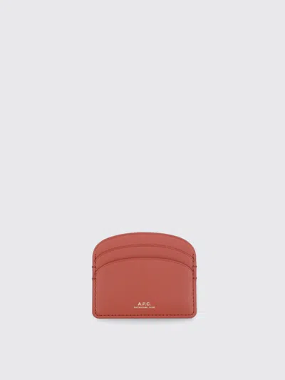 Apc Wallet A. P.c. Woman Color Red In Rot