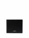 Apc Wallet With Logo In Black