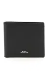 Apc Wallet With Logo In Black