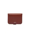 Apc A.p.c. Small Leather Goods In Brown