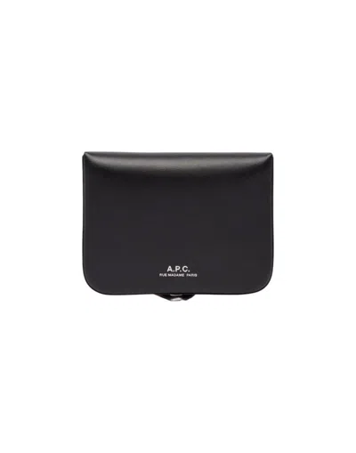 Apc A.p.c. Wallet/keychain In Brown