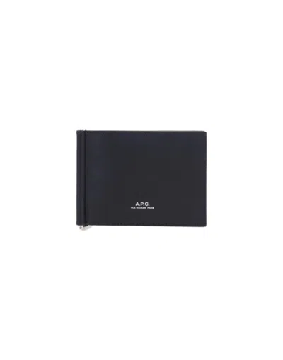 Apc A.p.c. Wallet/keychain In Black