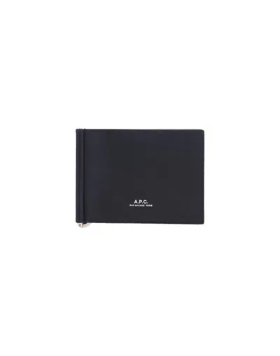 Apc A.p.c. Wallet/keychain In Black