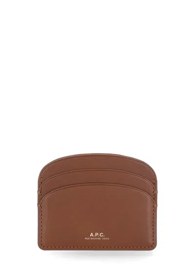 Apc A.p.c. Wallets In Brown