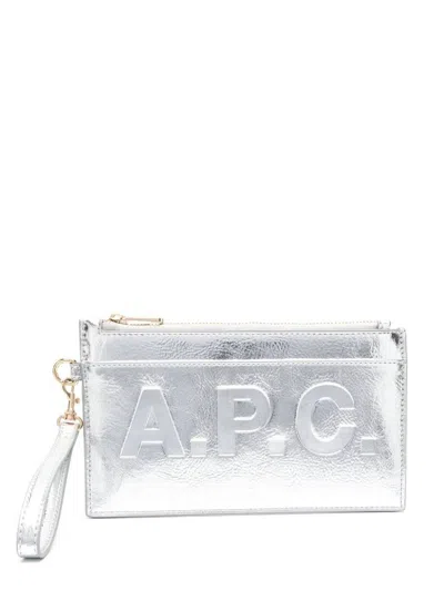Apc A.p.c. Wallets In Metallic