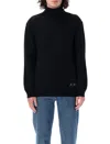 Apc A.p.c. Walter High-neck Sweater In Black