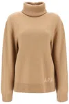 Apc Walter Vrgin Wool Turtleneck In Camel