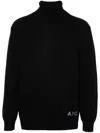 Apc A.p.c. Walter High-neck Sweater In Black