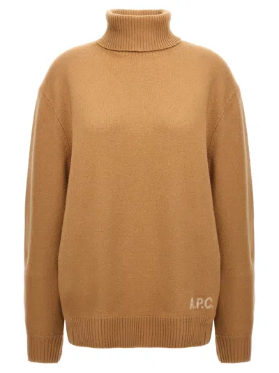 A.p.c. Walter Sweater In Brown