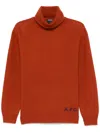 Apc Walter Sweater In Orange