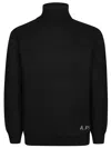 Apc A.p.c. Walter High-neck Sweater In Lzz Noir