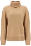 Apc Walter Vrgin Wool Turtleneck In Beige